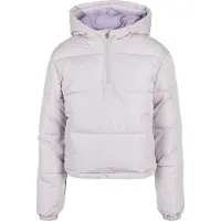 Urban Classics Ladies Puffer Pull Over Jacket Softlilac Taglia: XS | Giacche invernali Outlet | Donna