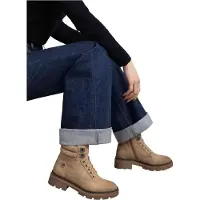 Refresh per donna. 17318703-BEIGE Stivali 173187 marrone (36), Basso, 1 a 3 cm, Cerniera, Casual, All'aperto