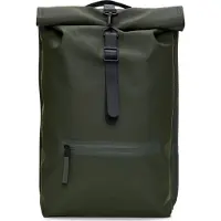 Rains unisex. 13320 Zaino con chiusura a rullo verde (OSFA), Casual, Poliestere