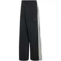Adidas Pantaloni sportivi 'KIT 3-Stripes Wide' nero / bianco
