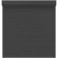 vidaXL Tapparella antracite 140 x 150 cm in alluminio e poliuretano