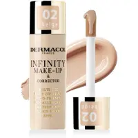 Dermacol Infinity Make-Up & Corrector 02 Beige 20 g — Fondotinta
