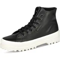 Superga Sneakers alte 2341 ALPINA NAPPA donne - Nero - 37