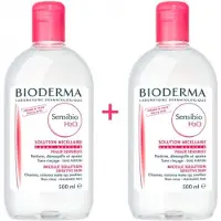 Bioderma Struccante Sensibio H2o 500ml 2 Units