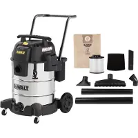 DeWalt aspiratore da cantiere a secco/umido 61L, DXV61S-QT