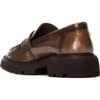 Carmela per donna. 16255104-TAUPE Mocassini 162551 marrone (37), 3 a 5cm, Nessuno, Casual, Pelle verniciata