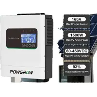 OEM Inverter solare ibrido, doppio ingresso MPPT, monitoraggio WiFi, SMS-5KW-W-PO, 220 V, 24 V