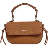 Pepe Jeans per donna. PL0300112 Borsa marrone Ambra Script (OSFA), Casual, Poliuretano