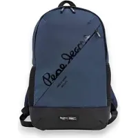 Pepe Jeans per uomo. PM0300030 Zaino blu Kurt Base (OSFA), Casual, Poliestere