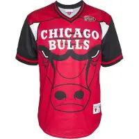 Mitchell & ness Casacca Uomo Nba Jumbotron 3.0 Mesh V-neck Chibul Multi/white