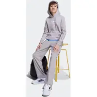 Adidas Kid's LIN FL Hoody Felpa con cappuccio Bambini (128, grigio)
