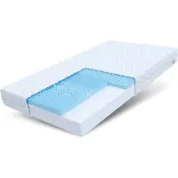 FDM Materasso in schiuma BURGOSS JERSEY 90x200 cm con schiuma HR da 12 cm