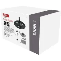 Emos Set da appendere LED DIONI, lunghezza 150 cm, diametro base 12 cm, nero, per uso interno