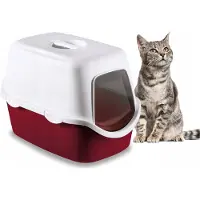 Zolux WC per gatti CATHY coperto con filtro in plastica riciclata
