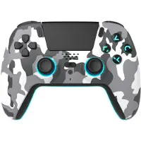 Freaks and Geeks Controller Wireless Bluetooth Led White Camo Ps5