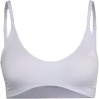 Adidas Reggiseno sportivo 'OPTIME ESSENTIALS' lilla chiaro / bianco