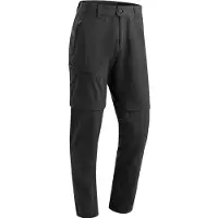 Maier Sports Tajo Zip Loop Pantaloni zip off Uomo (58 - Regular, nero)