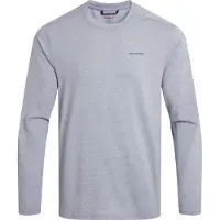 Craghoppers Nosilife Abel Longsleeve Maglia a manica lunga Uomo (M, grigio)