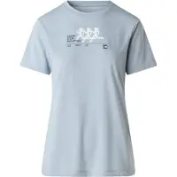 The North Face Women's Bitmap Silhouette Short Sleeves Tee Maglia funzionale Donna (M, grigio)