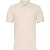 Calvin Klein Ss Monogram Pique Polo Oatmeal Taglia: S | Polo Outlet | Uomo