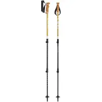 LEKI Legacy Lite Compact Bastoncini da trekking (90 - 125 cm, bianco/ goldbrown)