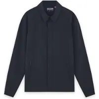 Lyle & Scott Zip Through Nylon Overshirt Dark Navy Taglia: L | Giacche leggere Outlet | Uomo | Blu