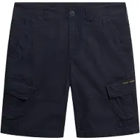 Superdry per uomo. M7110300A Pantaloncini cargo blu navy (28), Casual, Cotone