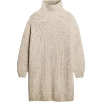 Superdry Vestito Midi A Maniche Lunghe Chunky Rib