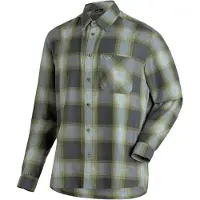 Maier Sports Claas Camicia Uomo (56, olivia/grigio)