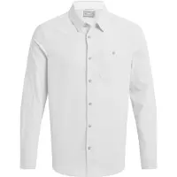 Craghoppers Nosilife Nuoro Langarm Hemd II Camicia Uomo (XXL, bianco)