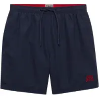 Superdry per uomo. M3010260A Costumi da bagno essenziali per la vita marina (S), Beachwear, Polister riciclato, Navy