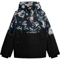 Superdry per uomo. MS110192A Giacca da sci Freestyle Overhead, nera (M), Nero, Casual, Sportivo, Poliestere, Neve, All'aperto