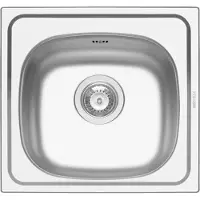 Pyramis Lavello in acciaio inox E 33 465 x 435 mm 100140001