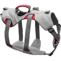 Ruffwear Doubleback Harness Imbracatura per cani (L/XL, cloudburst gray)