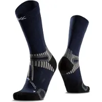 X-socks Hike Perform Merino Crew Calze da trekking (42-44, blu)