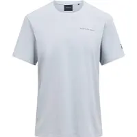 Peak Performance Explore Logo Tee T-shirt Uomo (S, grigio)