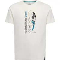 La Sportiva Solution T-shirt Uomo (S, bianco/grigio)