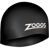 Zoggs Easy Fit Silicone Cap Cuffia da nuoto nero
