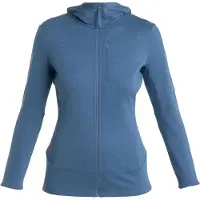Icebreaker Women's Merino 150 Tech Lite III S/S Tee Maglia merino Donna (L, grigio)