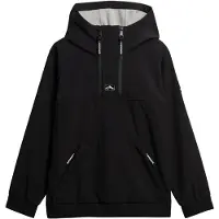 Superdry per uomo. YS110007A Giacca da sci freestyle softshell nera (M), Nero, Casual, Sportivo, Poliestere, Neve