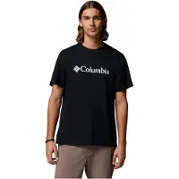 Columbia CSC Basic Logo Tee T-shirt Uomo (XL, nero)