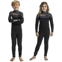 Jobe Muta In Neoprene Con Maniche Lunghe E Zip Sulla Schiena Per Ragazzi Malmö 5/3 Mm