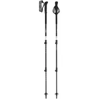 LEKI Skytera Lite Compact Bastoncini da trekking (90 - 125 cm, nero/ neonorange)