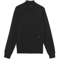 Lyle & Scott Mesh Logo Knitted Track Jacket Putty Taglia: M | Giacche leggere Outlet | Uomo