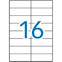 APLI Etichetta Multiuso Da 1274 Scatole 105x37 Mm