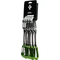Black Diamond - Set da 6 rinvii da arrampicata - Litewire Quickpack 12 cm Envy Green - Verde