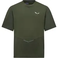 Salewa Pedroc Dry Hyb T-Shirt Maglia funzionale Uomo (48, olivia)