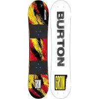 Burton - Snowboard - Grom Ketchup/Mustard 2026 in Legno - Taglia 130 cm - rosso