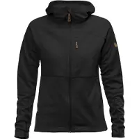Fjällräven Women's Abisko Trail Fleece Giacca in pile Donna (XS, nero)