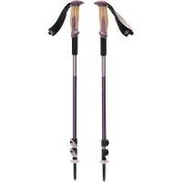 Black Diamond - Bastoncini da escursionismo - Trail Vista Shock Trek Dark Mauve in Alluminio - Viola